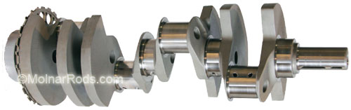 Gen 3 Hemi Crankshaft | Molnar 6.4 6.2 6.1 5.7 Hemi Stroker Cranks